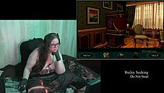 Secreto desnudo del reloj antiguo en juego anime parte 1 tetas grandes