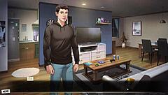 Complete Gameplay - Our Red String Part 4 With Naked Milf Action