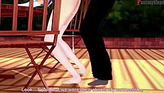 Belfast Fucking Hard on Restaurant Table! Watch Full AzurLane Movie on Sheer FantasyKing3