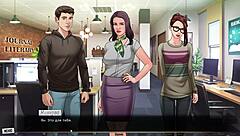 Complete Gameplay - Our Red String Part 4 With Naked Milf Action