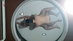 hot couple enjoys intense session with big bear complete