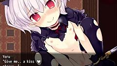 i bound her with toys in this night tail bondage game and fucked her hard