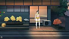 shameless milf exhibicionista showing big tits and ass. her bold anime fetish display draws every eye.