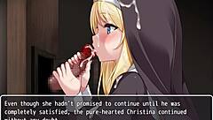 Wild Passion of Sister Christina in Group Bang!