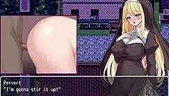 Wild Passion of Sister Christina in Group Bang!