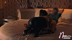 Put your finger in! Slut babe sucks, rides, and begs for rough missionary.