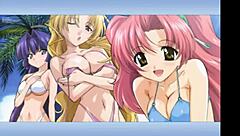 Hentai fans gather to enjoy sexy anime girls in ecchi style episode 15.