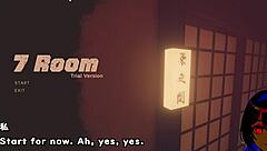 Silent V Ghost Plays 7 Room Trial Version With Machine Translated Subtitles In Crossdressing Anime Hentai