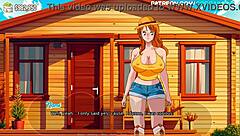 Nami Trades Vagina and Ass for Cash in Anime Game