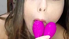 Simulating sucking Fernando's balls, dick and ass?