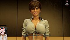 artemis 1 playful fox enjoys adult vn, oops i meant... playing hard!