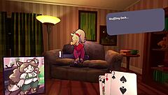 Two Chicks Playing Furry Strip Poker – So Fun! 😄🃏