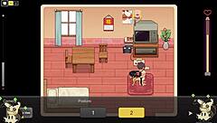 Hentai Game Village Rhapsody Big Tits Barn Scene