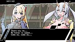 h-game buzama gameplay with anime hentai vibes