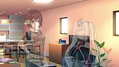 princess x fan disc ep13 - making out with my roommate in dorm anime hentai