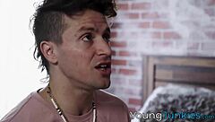 Blonde hottie Millie Morgan gives me blowjob before I rammed her cunt with big cock.