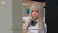 ripples game with mature teen in 3d, clothes ripped