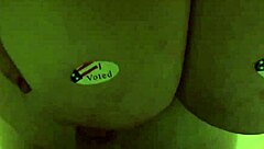 bbw rewards you for voting with a titfuck