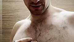 i trim my sweaty hairy armpits chest and arms after the gym to prepare for a photoshoot next week behind the scenes