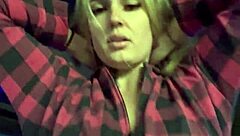 I can't believe it, almost got kicked outta gym for my outfit, they got so turned on seein my hard tits bouncin