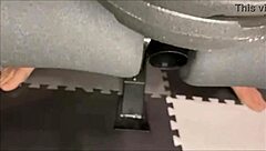 training like a pro with my strict daddy at home. i couldn't resist his tough lessons.