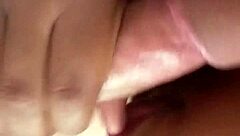 Ebony Milf's Good Neck Sucking Black Cock