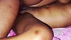 African Black Teen 18 Craves Hard and Fast Morning Sex. She Takes It Deep in Missionary!