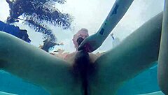 Hazel Haze Fucks and Sucks Cock Poolside with Intense Passion!