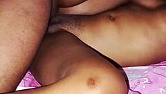 African Black Teen 18 Craves Hard and Fast Morning Sex. She Takes It Deep in Missionary!