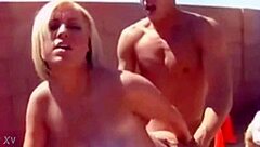 WHO IS THIS GIRL TITFUCKING BIG BLONDE TITS?