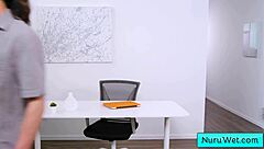 Pigtailed Blonde Octavia Red Preps David Lee for Wet Nuru Massage