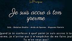 היא לגמרי מכורה לזרע שלך בהדרכת אוננות צרפתית לוהטת