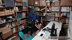 uh, teen emo in uniform got pink pussy slammed by lp police, so rough.