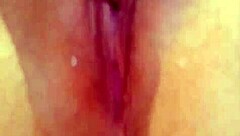 I touch myself with my piercing until I cum