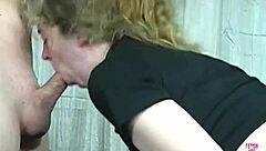 Blonde in stockings is tied up and fucked with a butt plug in her ass