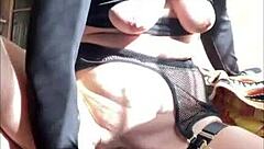 Beauty Rides Two Dicks with a Perfect Ass Show