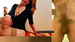 Stepmom Fists Her Curvy Pussy in Lingerie