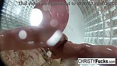 hey, check this hot shower fun with christy and dahlia bts