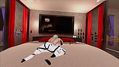 Fox Pair Mating with Huge Monster Cock in Furry Scene