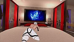 Fox Pair Mating with Huge Monster Cock in Furry Scene