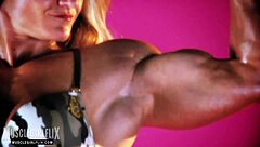 Holy Cow! Brigita Brezovac’s Buffed Blonde Body Shines in Sexy Workout Action!