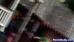 public nude eurobabe rides waterbike with wild fetish energy.