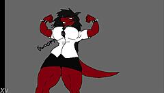 Wendy Explodes with Insane Muscle Growth Power