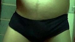 modeling wife's panties