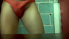 modeling wife's panties