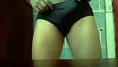 modeling wife's panties