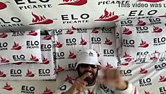 Ebony Girl's Big Ass in Whipped Cream Video Clip