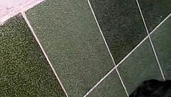 magrinha swallows cum from tattooed guy in rio