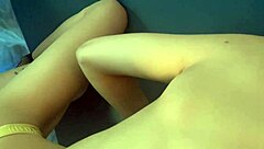 Latina amateur enjoys passionate pilates session with her instructor