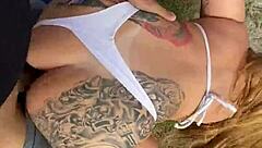 Spotted a blonde on the beach for a quick favor?